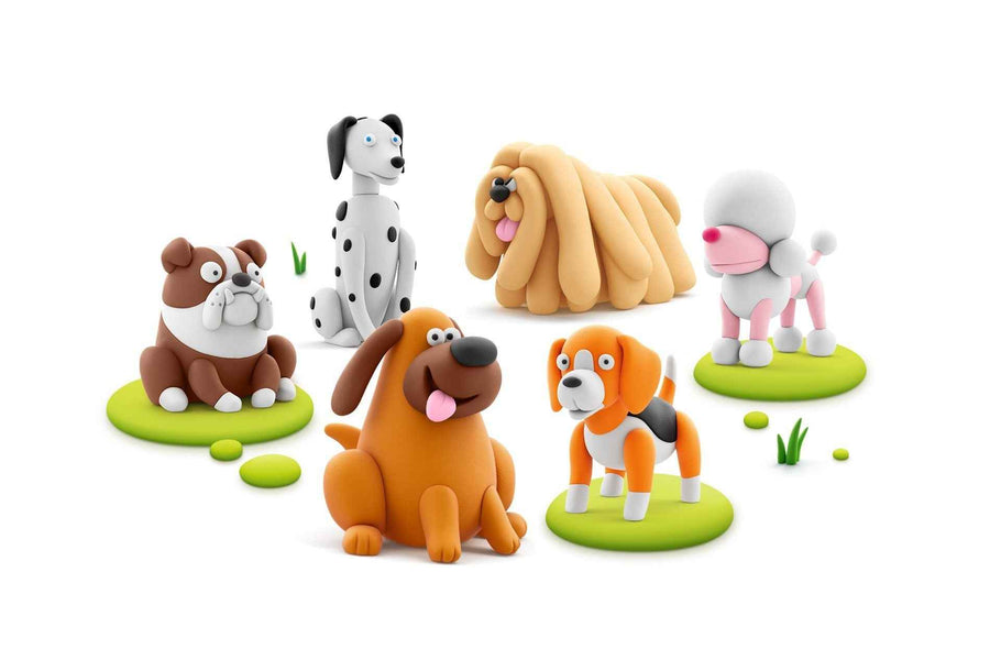 Hey Clay | Dog Friends Modeling Clay