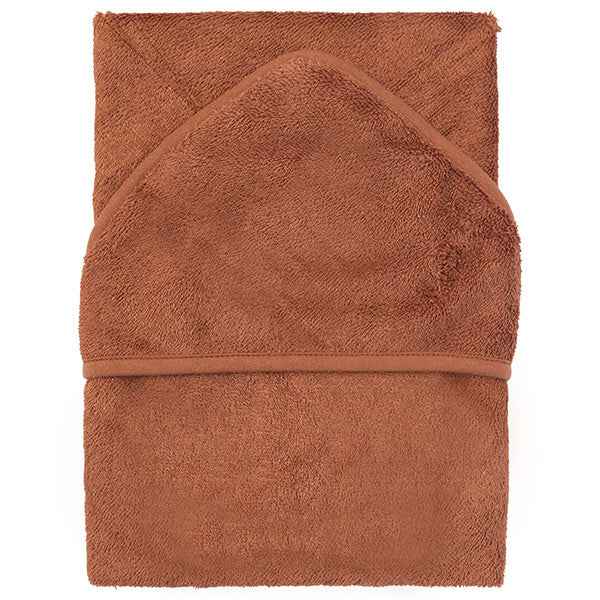 Bath cape Hazel brown 74x74cm - Timboo