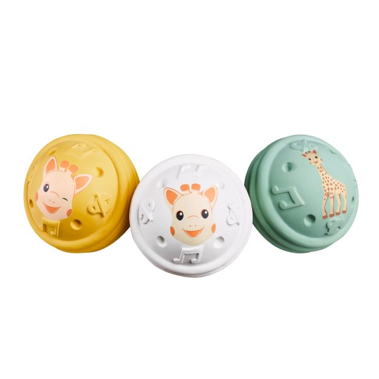 Sophie La Girafe | Interactieve Bal Musical Balls 3-pack