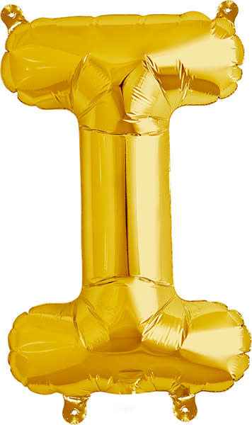 Balloon - letters - gold - 40 cm - Northstar - I