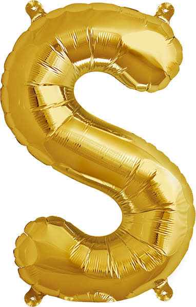 Balloon - letters - gold - 40 cm - Northstar - S