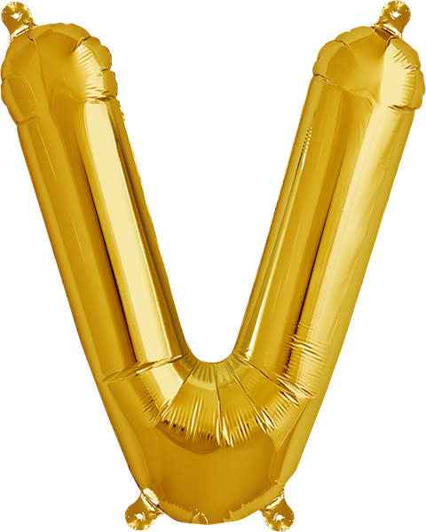 Balloon - letters - gold - 40 cm - Northstar - V