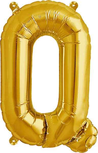 Ballon - letters - goud - 40 cm - Northstar - Q