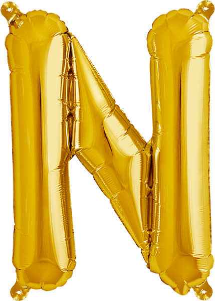 Balloon - letters - gold - 40 cm - Northstar - N