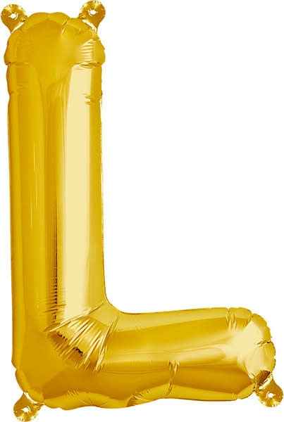 Balloon - letters - gold - 40 cm - Northstar - L