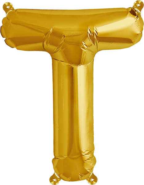 Balloon - letters - gold - 40 cm - Northstar - T
