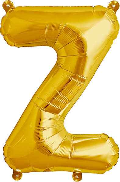 Ballon - letters - goud - 40 cm - Northstar - Z