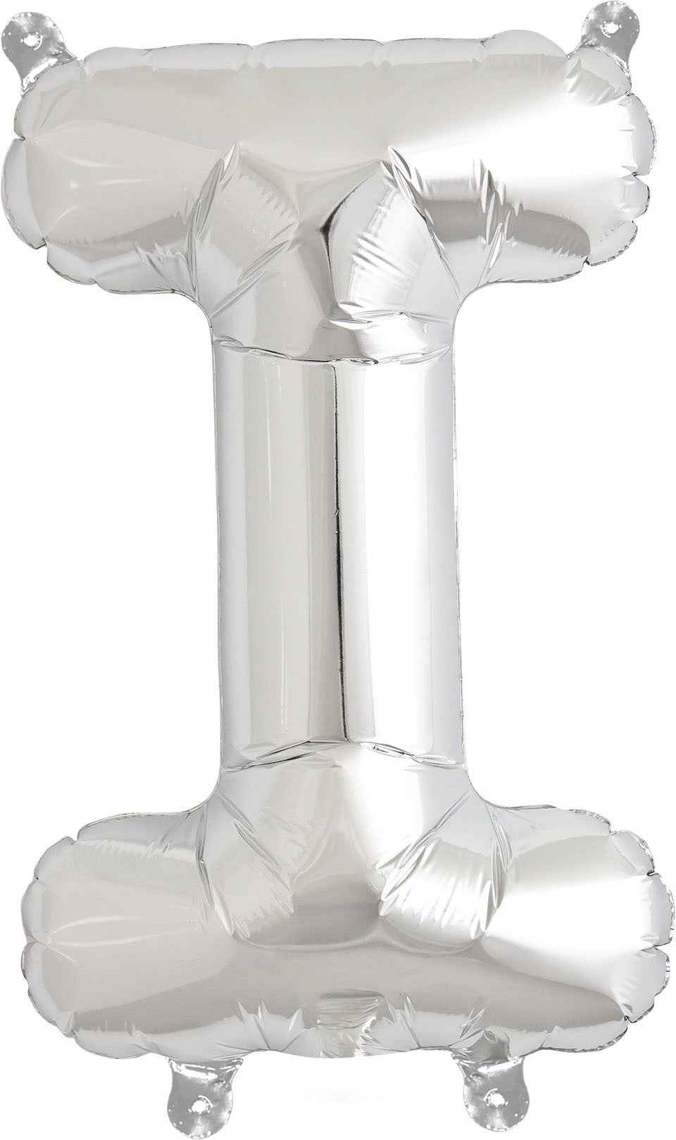 Letter balloon - silver - 40 cm - Northstar - I