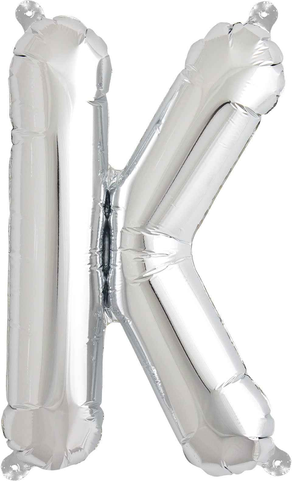 Ballon - letters - zilver - 40 cm - Northstar - K