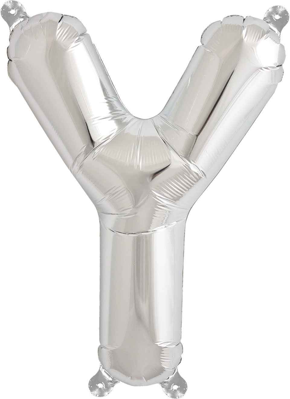 Ballon - letters - zilver - 40 cm - Northstar - Y
