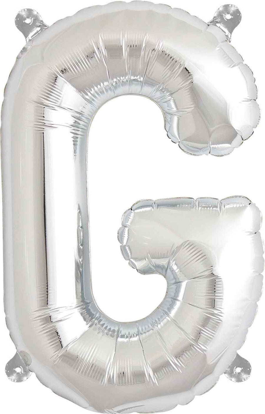 Ballon - letters - zilver - 40 cm - Northstar - G