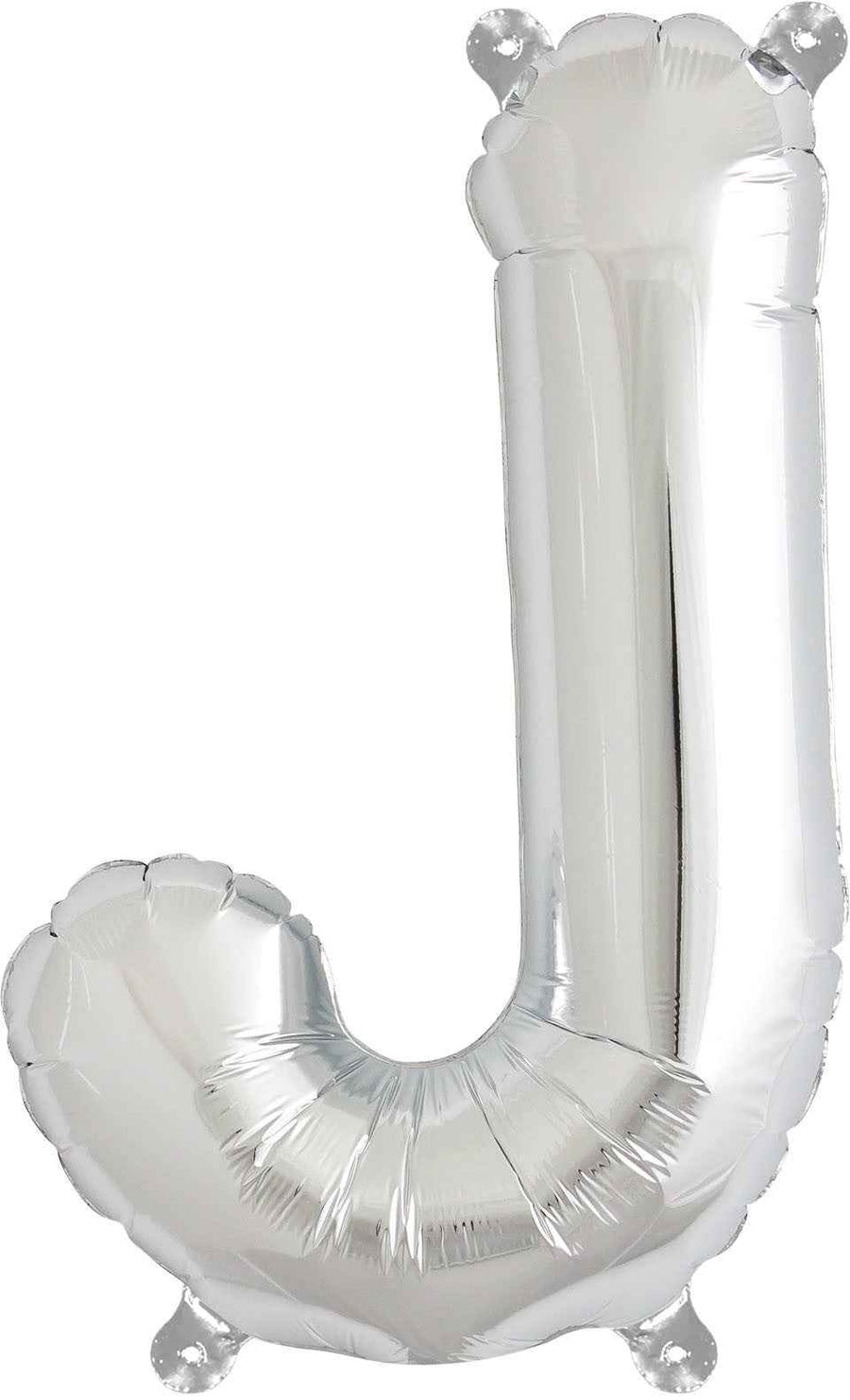 Ballon - letters - zilver - 40 cm - Northstar - J