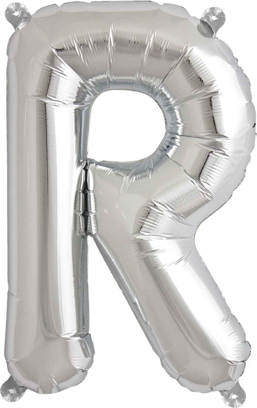 Ballon - letters - zilver - 40 cm - Northstar - R
