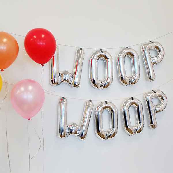 Balloon - letters - silver - 40 cm - Northstar - B