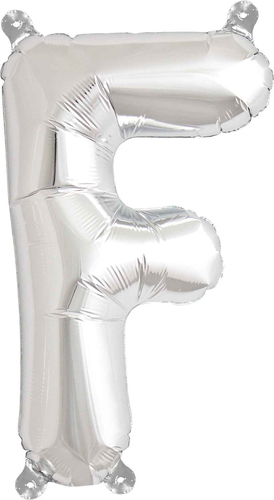 Ballon - letters - zilver - 40 cm - Northstar - F