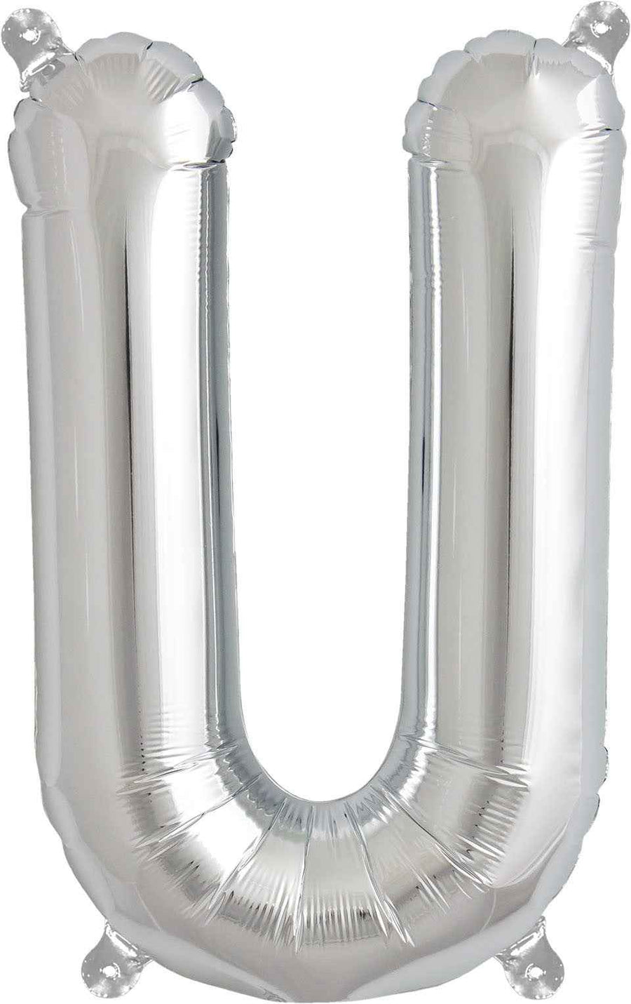 Ballon - letters - zilver - 40 cm - Northstar - U