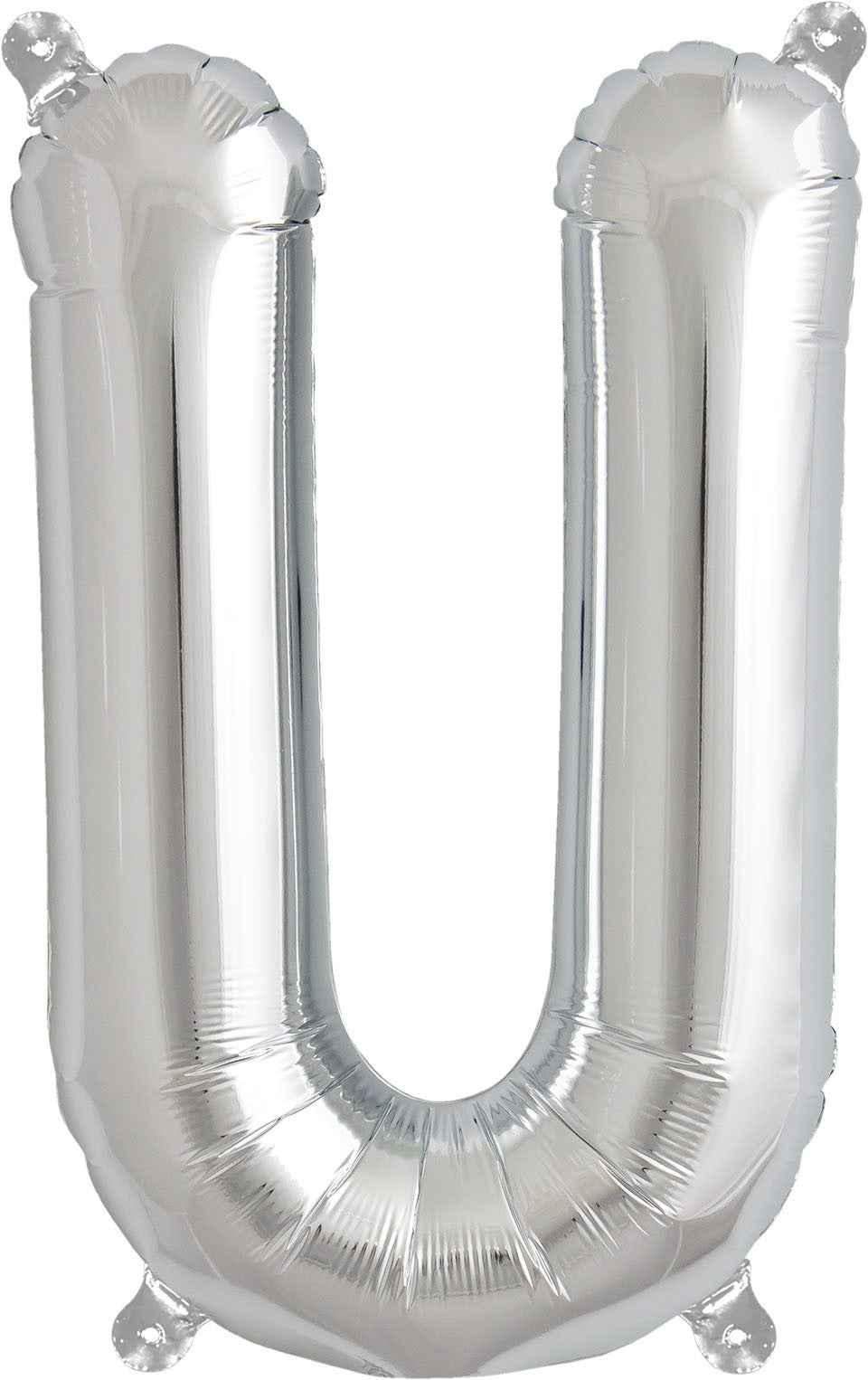 Ballon - letters - zilver - 40 cm - Northstar - U