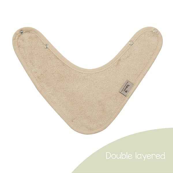Double-sided bandana slab Frosted Almond 36x20cm - Timboo