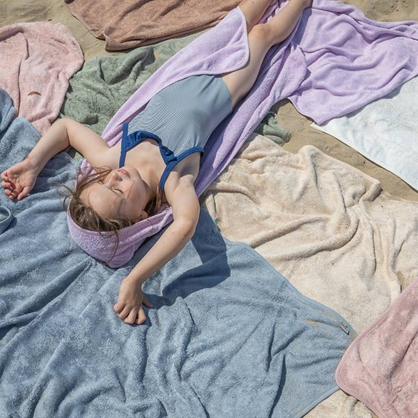 Timboo handdoek 74 x 110 cm Misty Rose