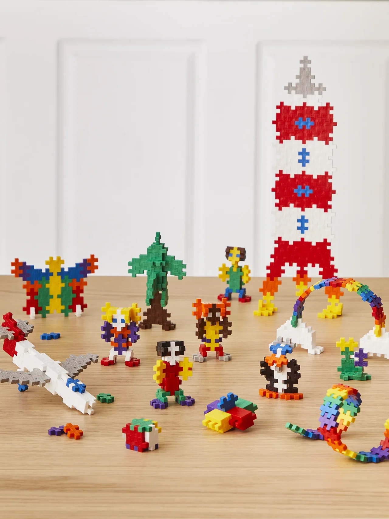 Plus-Plus | Educatief Speelgoed Bouwstenen Basic Color Mix 100 Stuks