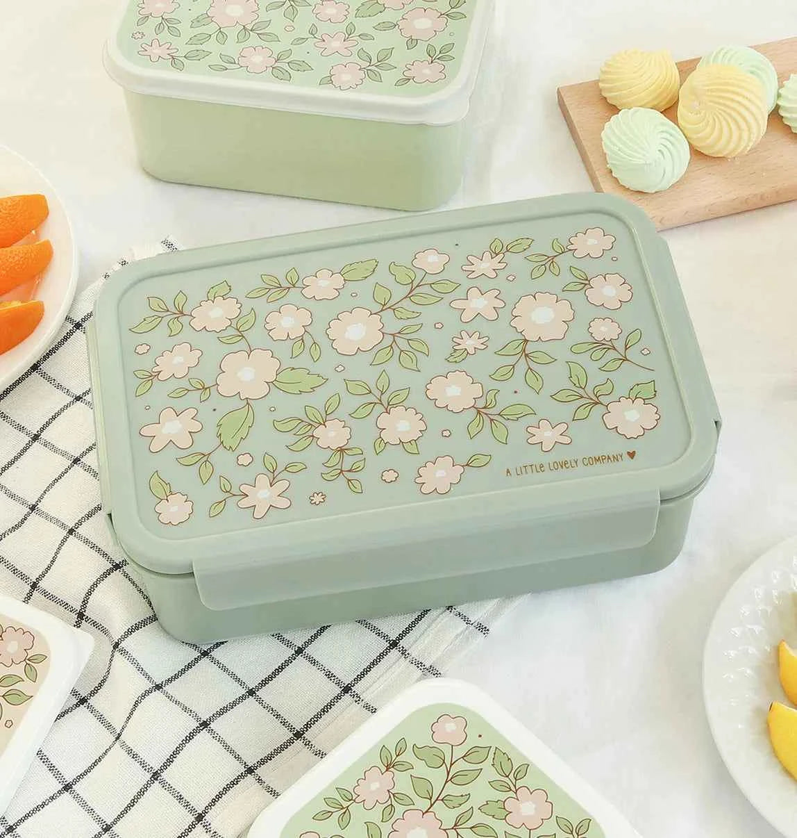 A Little Lovely Company | Bento Lunch Box Blossom Sage