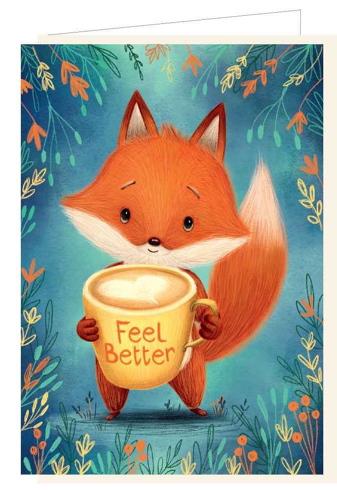 Mail-Box | Greeting Card Barbara Denef Feel Better