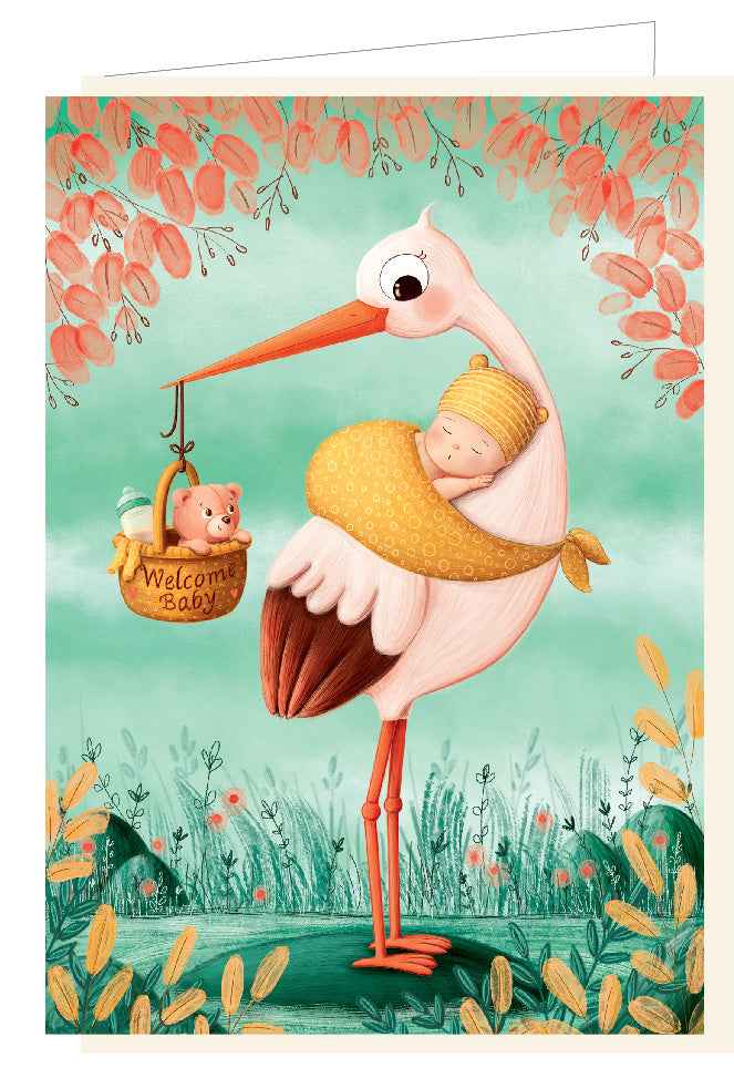Mail-Box | Greeting Card Barbara Denef Welcome Baby