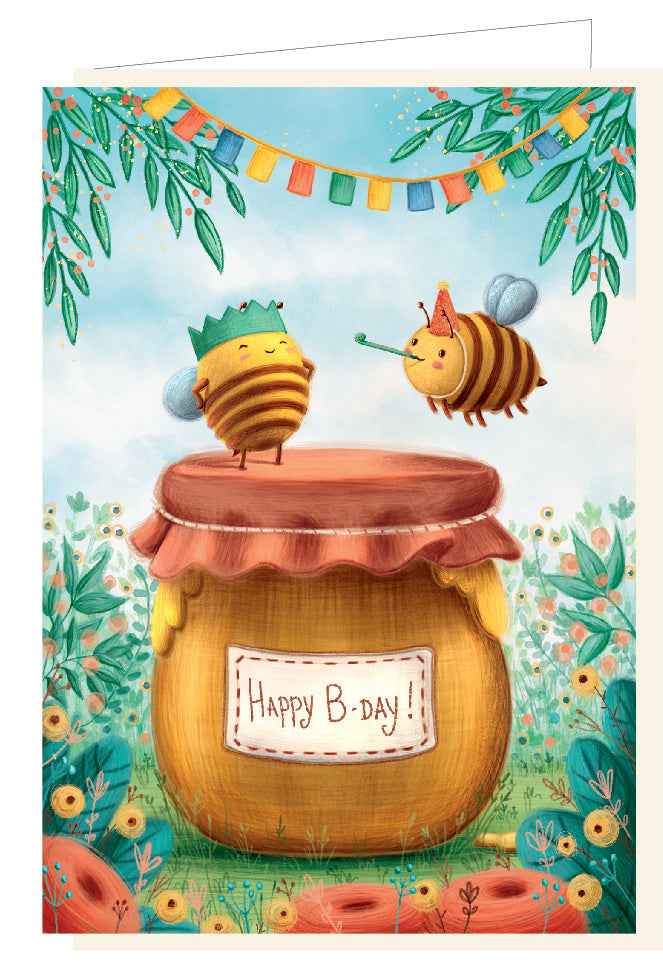 Mail-Box | Wenskaart Barbara Denef Happy B-day