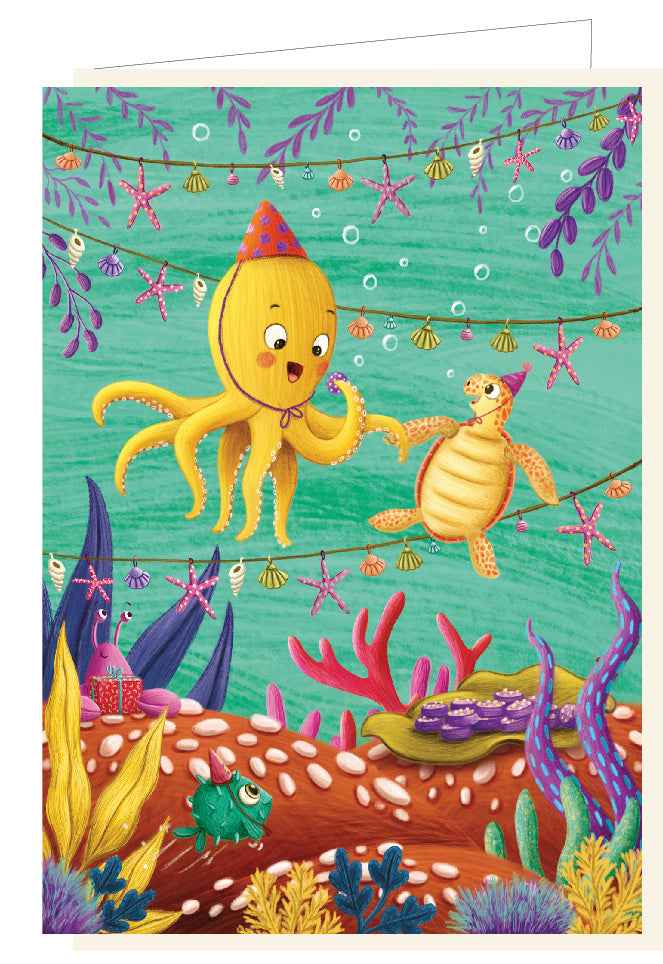 Mail-Box | Greeting Card Barbara Denef Party at the Sea