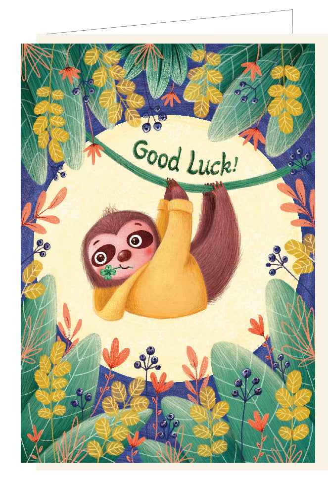 Mail-Box | Wenskaart Barbara Denef Good Luck