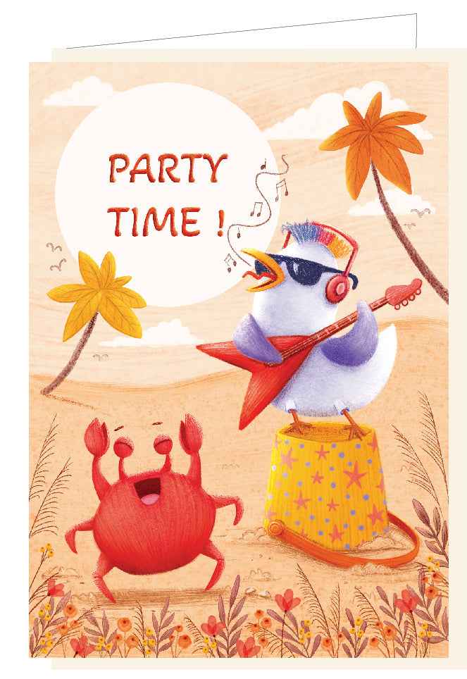 Mail-Box | Greeting Card Barbara Denef Party Time