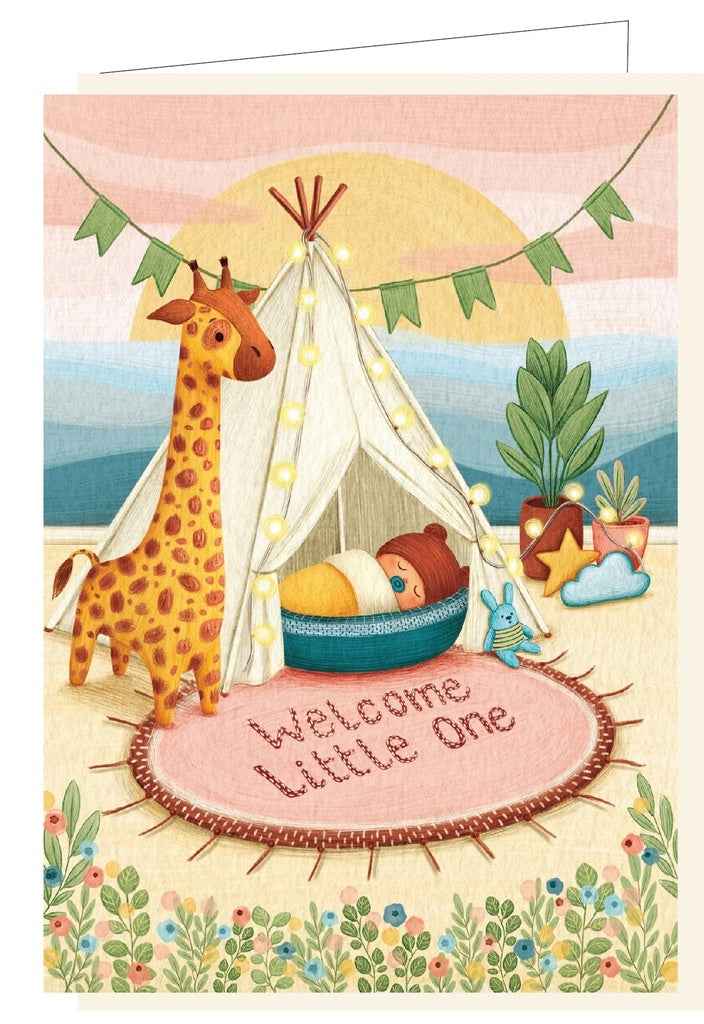 Mail-Box |  Wenskaart Barbara Denef Welcome Little One