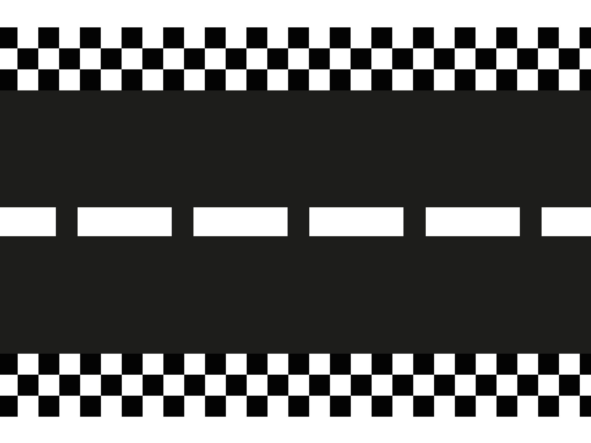 party Deco Tafelloper - Racebaan