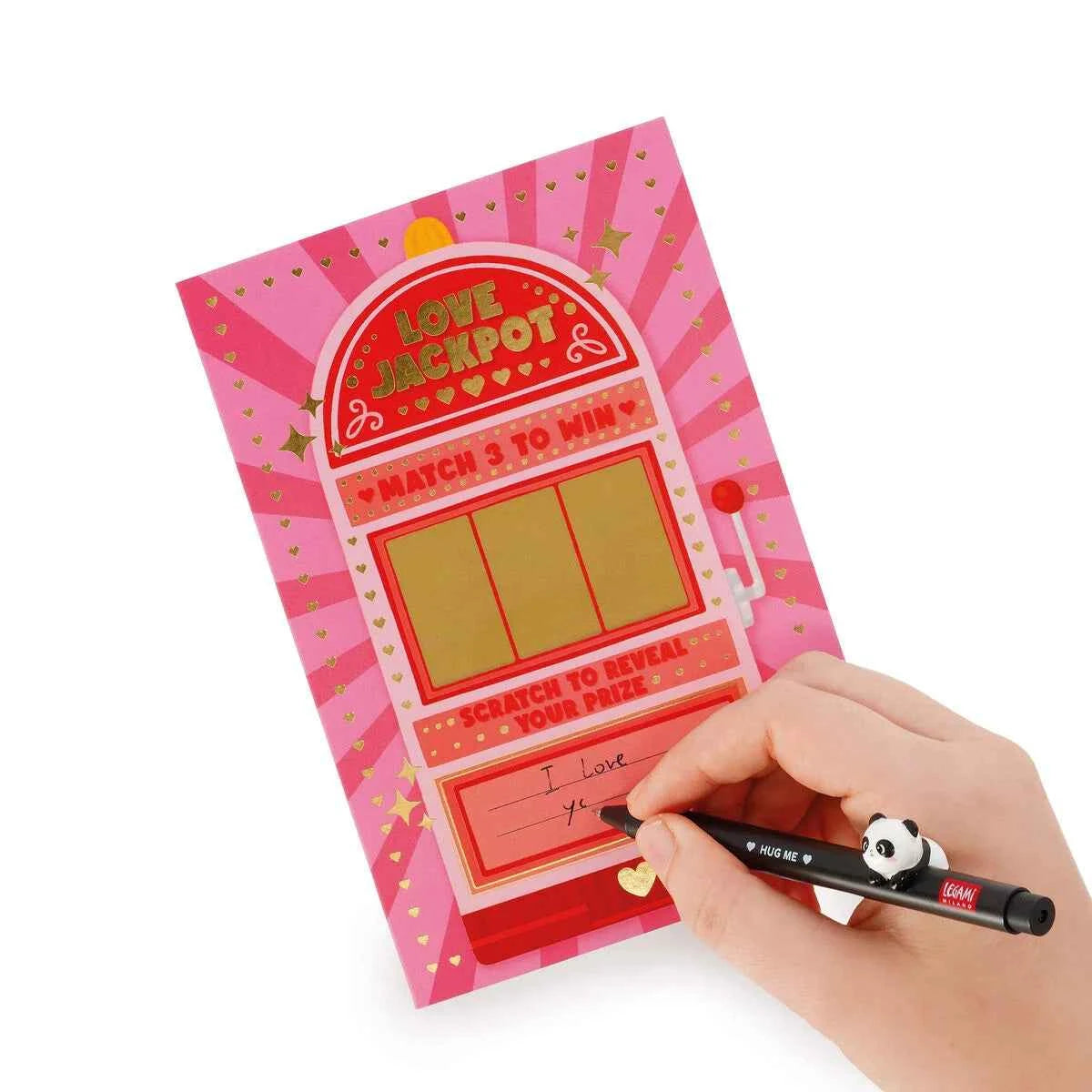 Legami | Kaart Krastelegram Love Jackpot