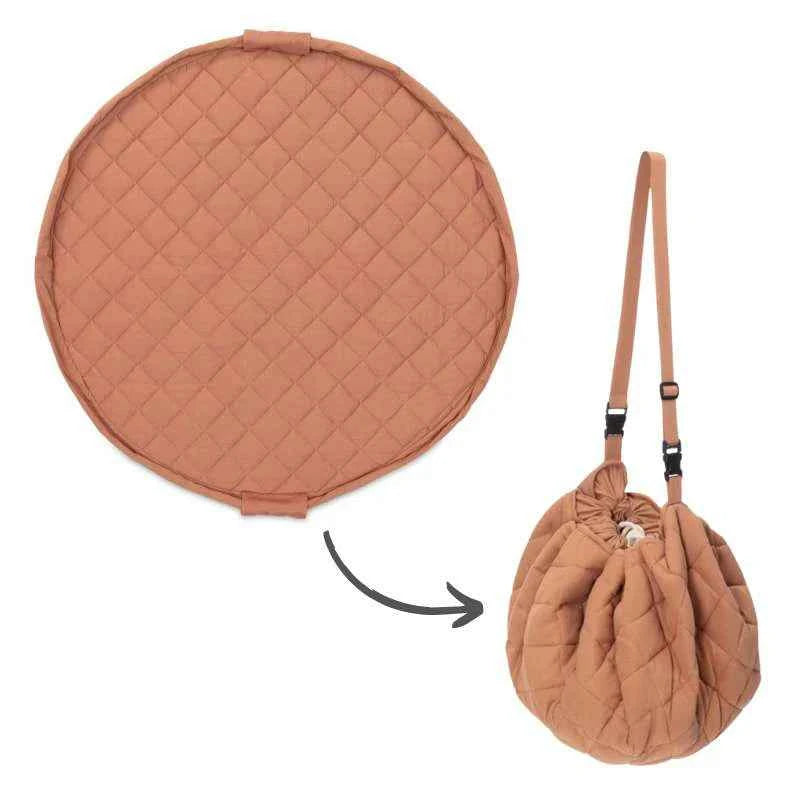 Speelmat - zak Organic Tawny Brown Soft - Play & Go