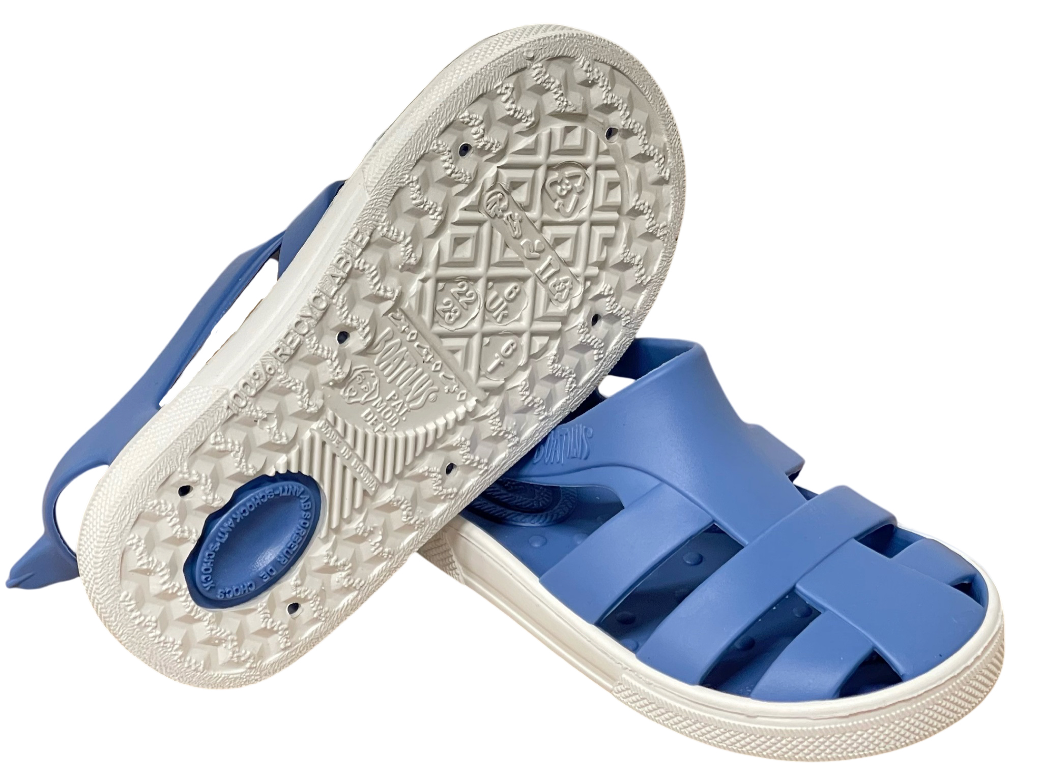 Boatilus | Sandalen bioty jeans/white