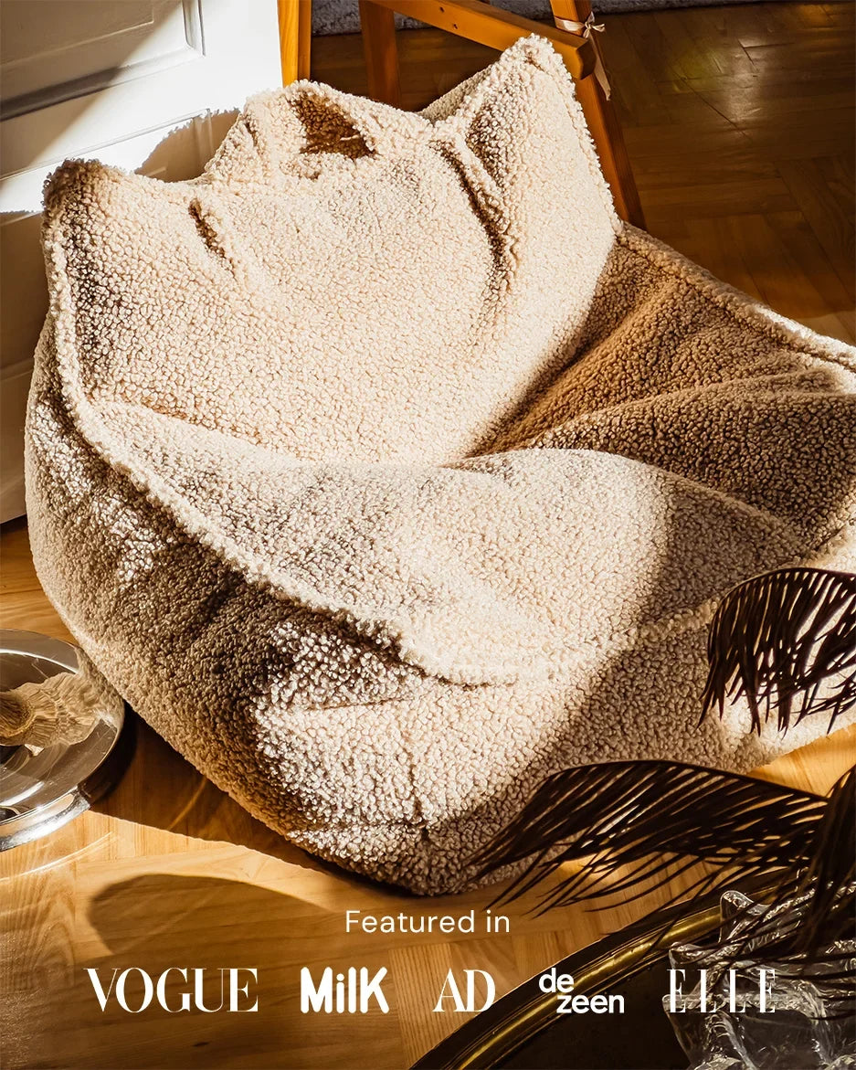 Wigiwama | Zitzak Beanbag Chair Biscuit