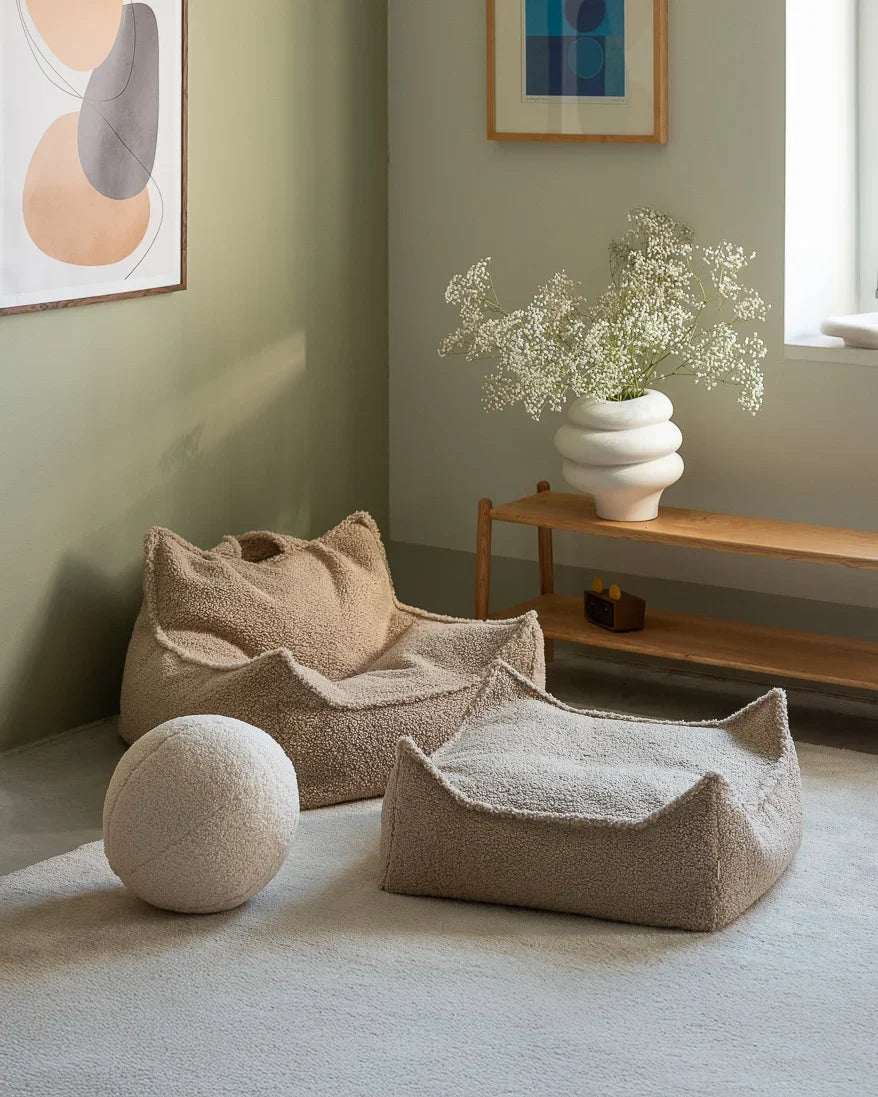 Wigiwama | Zitzak Beanbag Chair Biscuit