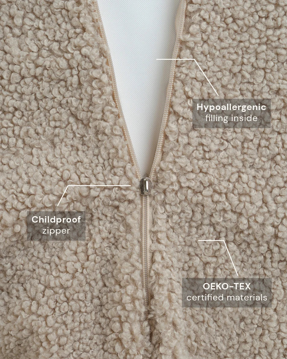 Wigiwama | Zitzak Beanbag Chair Biscuit