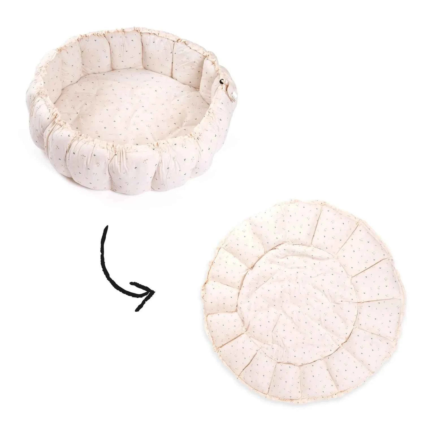 Play&Go | Bloom Moon Organic Cotton Baby Mat