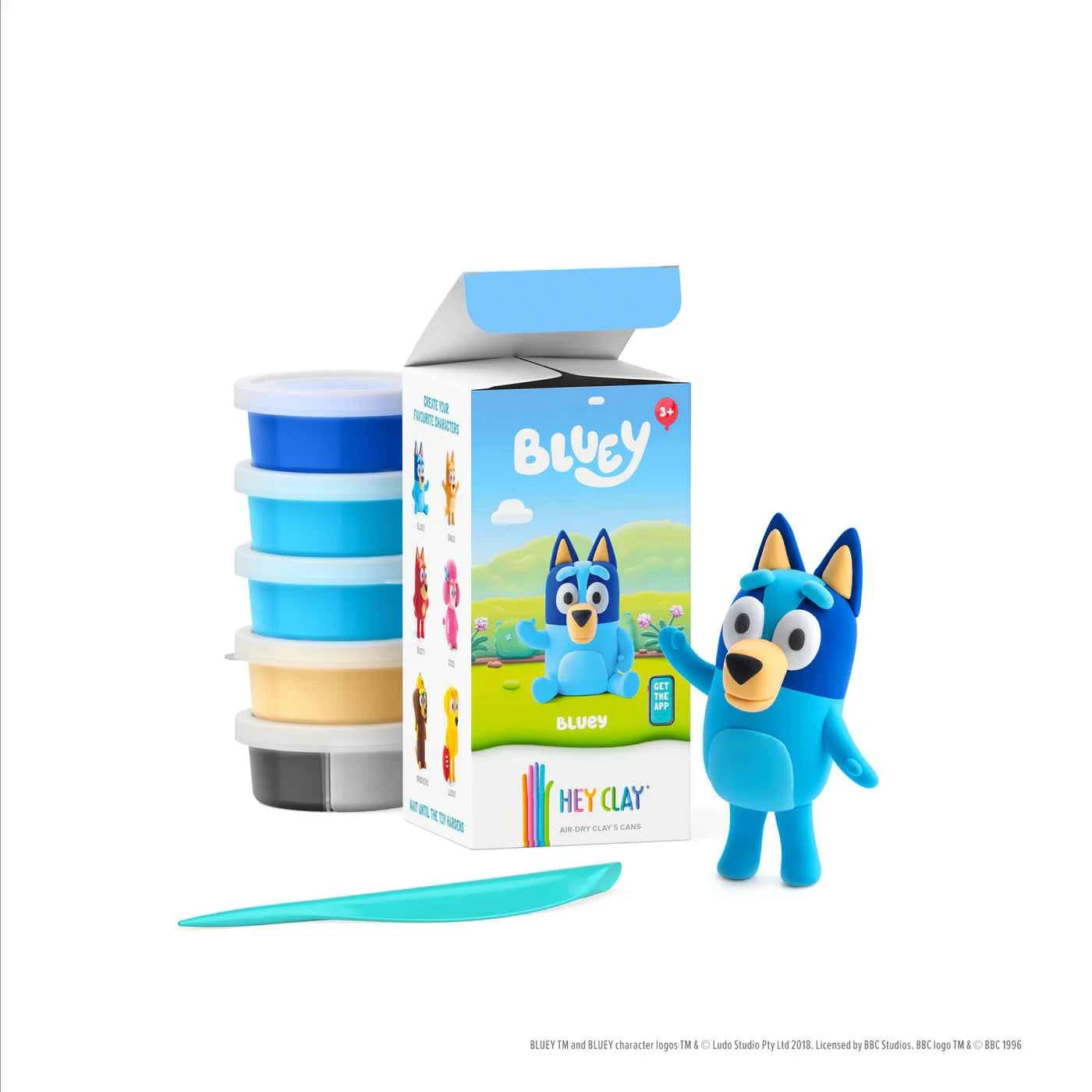 Hey Clay | Bluey & Friends Modelling Clay - Blue