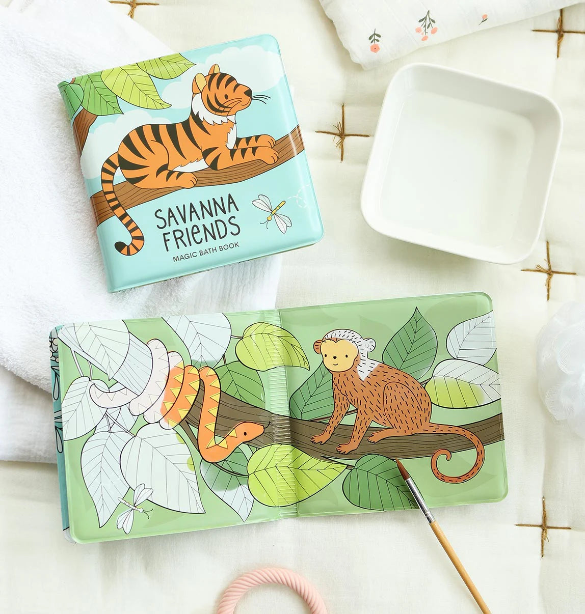 A Lovely Little Company | Magisch badboekje: Savannevriendjes