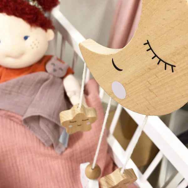 By Astrup Wooden Doll's Bed