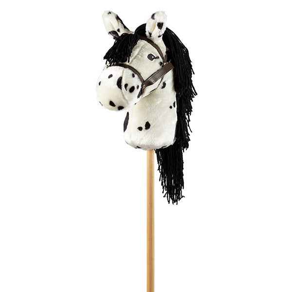 By Astrup white-spotted rocking horse