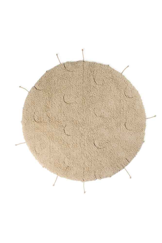 Lorena Canals | Room Rug Washable Rug Moon Multishape Ø100cm