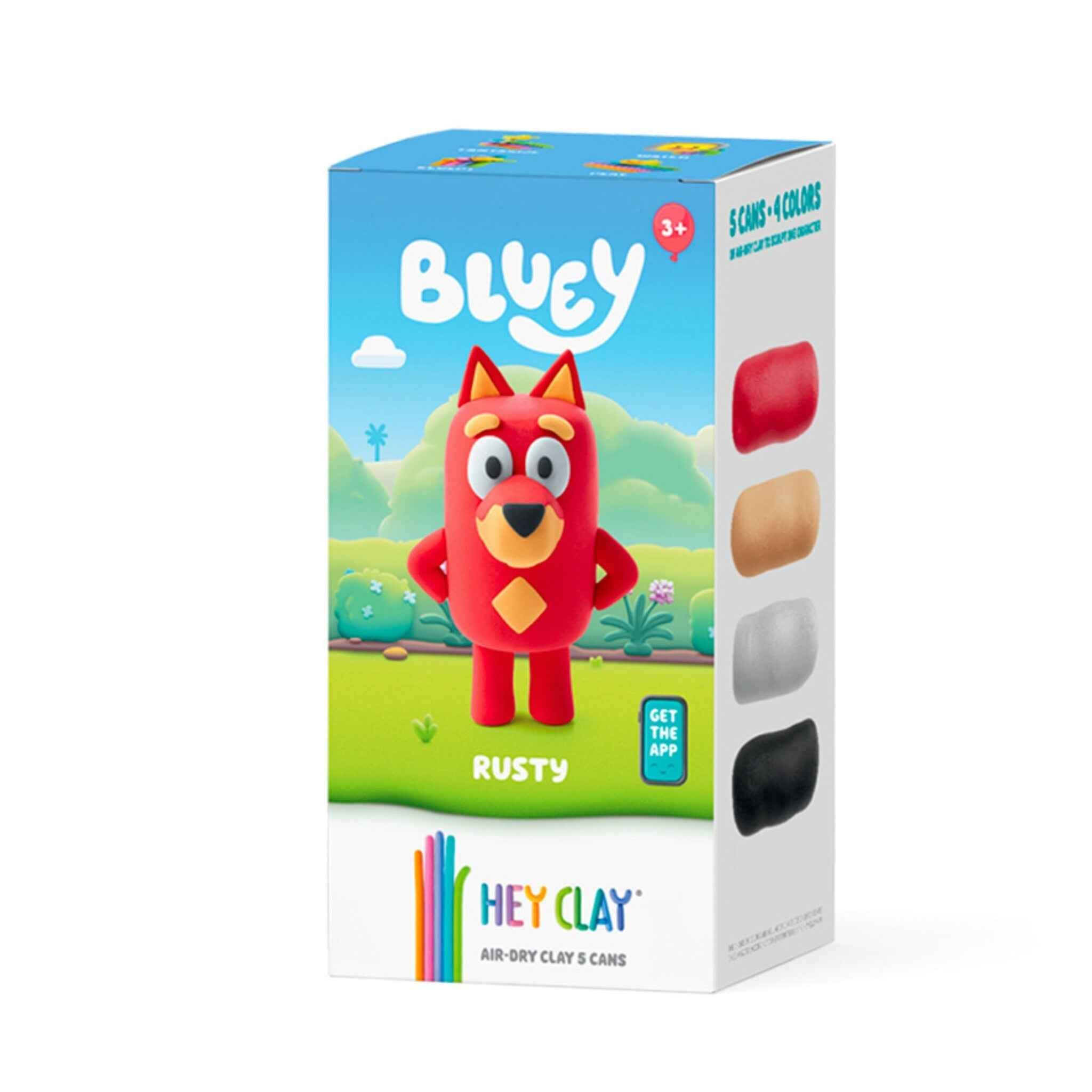 Hey Clay | Modelling Clay Bluey & Friends - Rusty