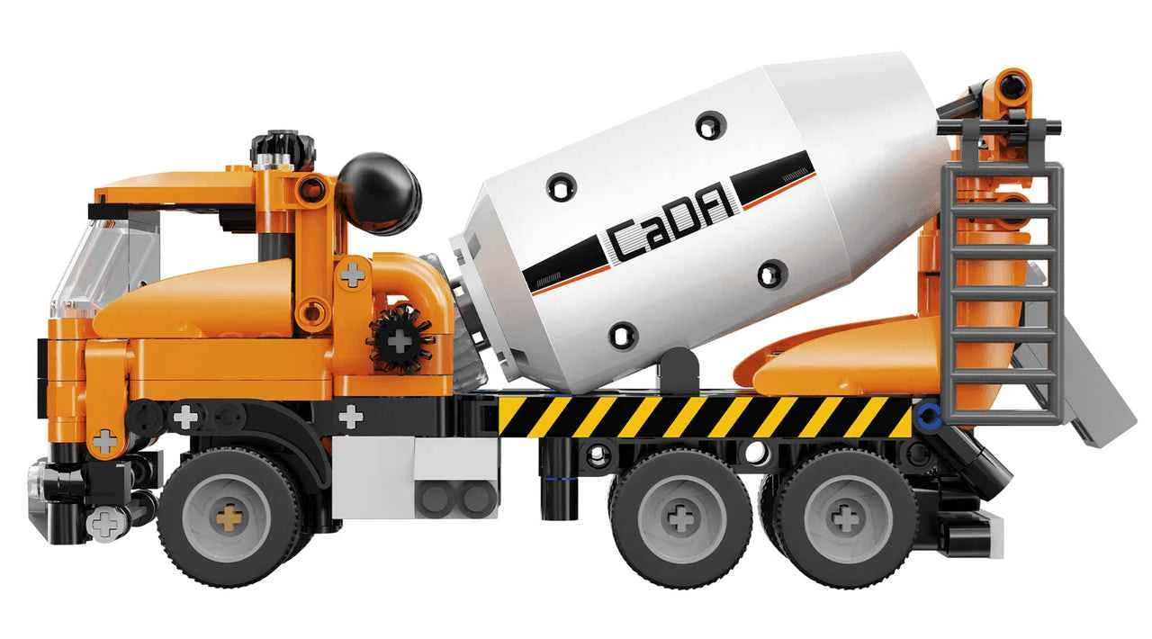 CaDA | Construction Series - MiNi Engineering Mixer Truck 368 Stuks