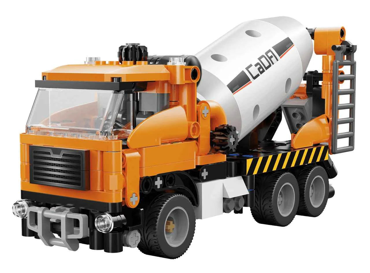 CaDA | Construction Series - MiNi Engineering Mixer Truck 368 Stuks