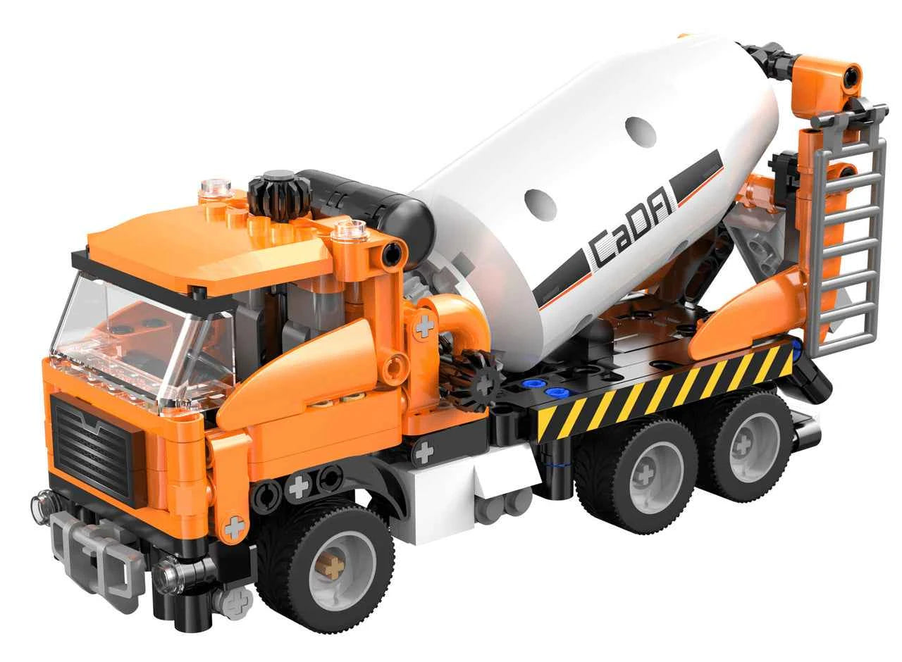 CaDA | Construction Series - MiNi Engineering Mixer Truck 368 Stuks