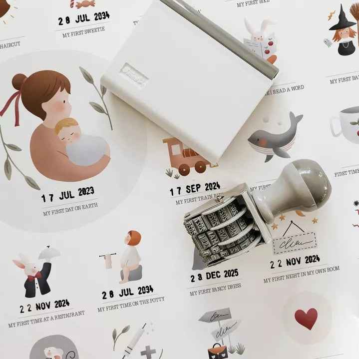 Les Petites Dates | My First Time Orange Workshop Poster English